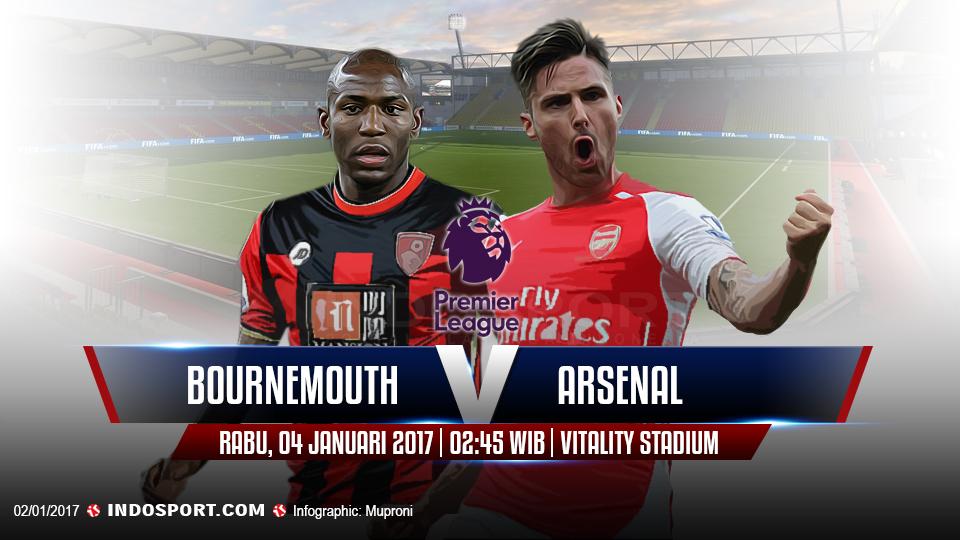 Bournemouth vs Arsenal - INDOSPORT